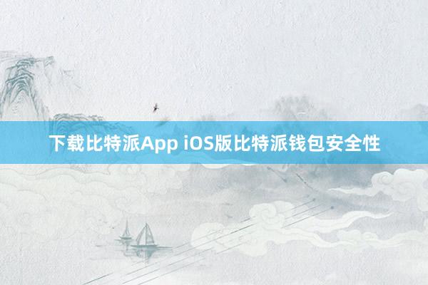 下载比特派App iOS版比特派钱包安全性